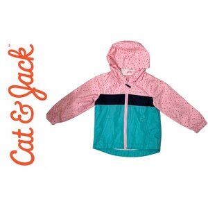Cat & Jack toddler girl rain coat